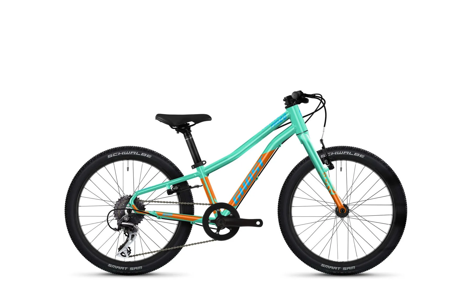 Ghost Kato 20 Pro green/monarch orange-glossy 20" Diamant, Türkis Ghost Kato 20 Pro green/monarch orange-glossy 20" Diamant, Türkis