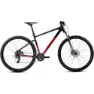 Black / riot red glossy