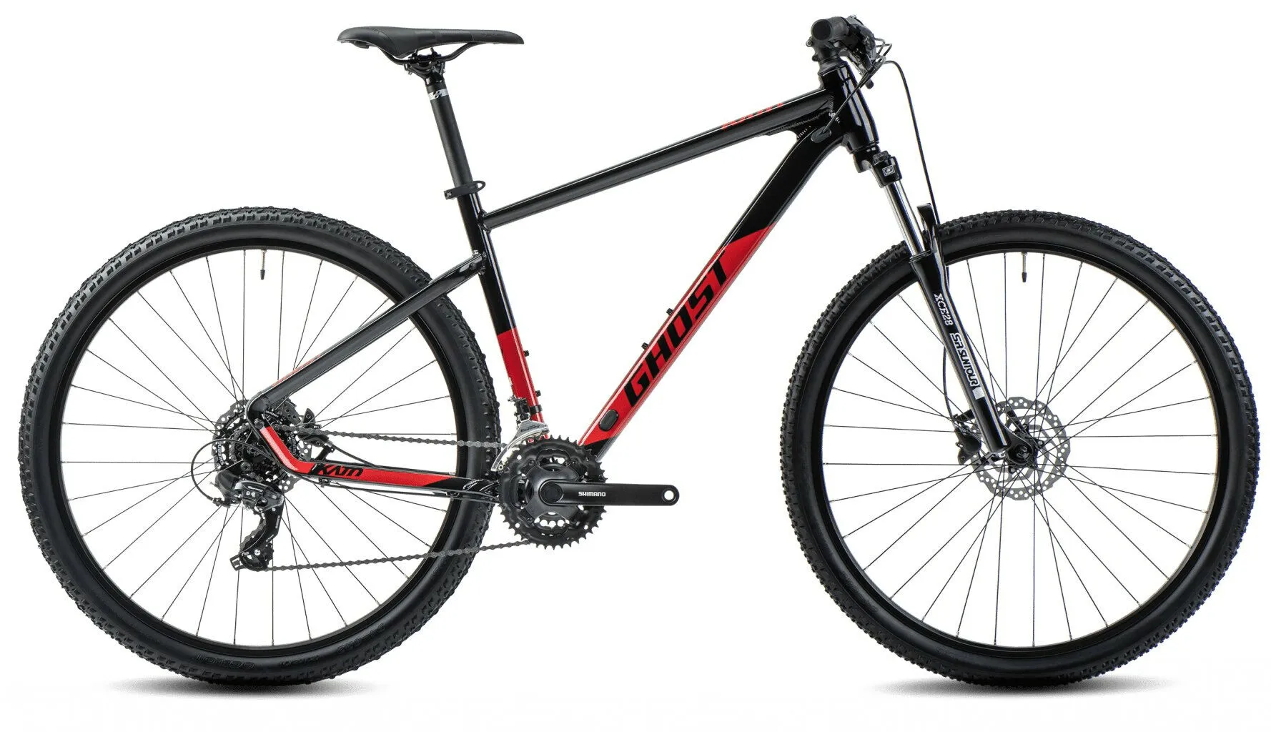 Ghost Kato black/riot red-glossy 27,5" Diamant Ghost Kato black/riot red-glossy 27,5" Diamant