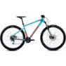 Pearl baby blue / dark orange glossy