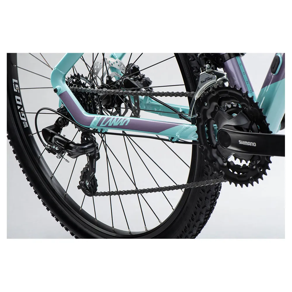 Ghost Lanao 20´´ Full Party Fahrrad, Mint / purple, One Size Ghost Lanao 20´´ Full Party Fahrrad, Mint / purple, One Size