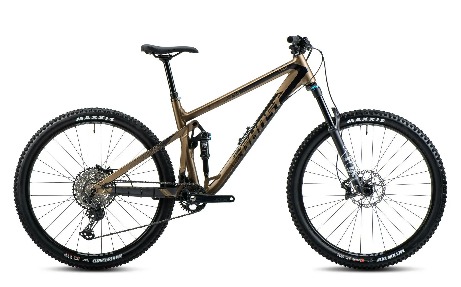 Ghost Riot Trail Essential black/black-matt/glossy 29" Diamant