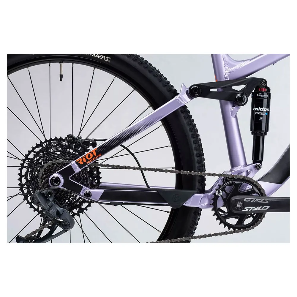 Ghost Riot Youth Pro Al U 26´´ Gx Eagle 2022 Mountainbike, Purple grey / black / monarch orange matte, XS Ghost Riot Youth Pro Al U 26´´ Gx Eagle 2022 Mountainbike, Purple grey / black / monarch orange matte, XS