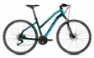 Ghost Square Cross Base W petrol/ocean 28" Trapez