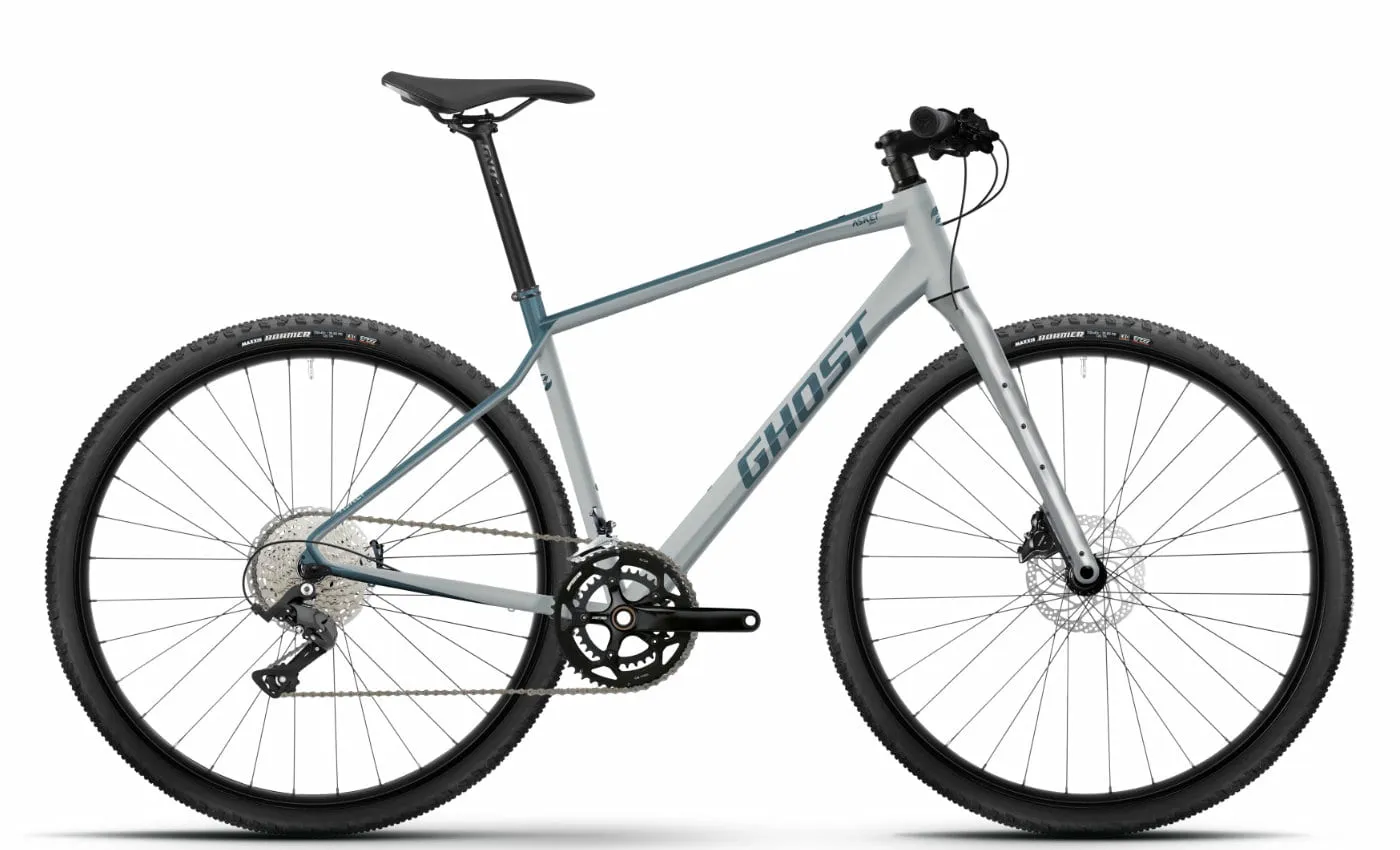 Ghost Urban Asket metallic light grey/shark blue matt 28" Diamant