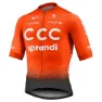 Giant Ccc Team Etxeondo Kurzarm-radtrikot, Orange