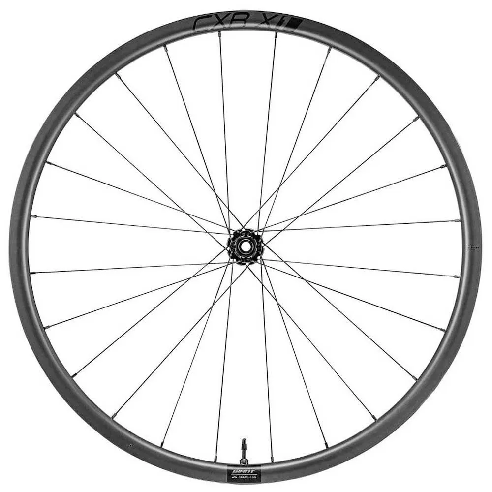 Giant Cxr 1 Cl Disc Tubeless Gravel-vorderrad, Black, 12 x 100mm Giant Cxr 1 Cl Disc Tubeless Gravel-vorderrad, Black, 12 x 100mm