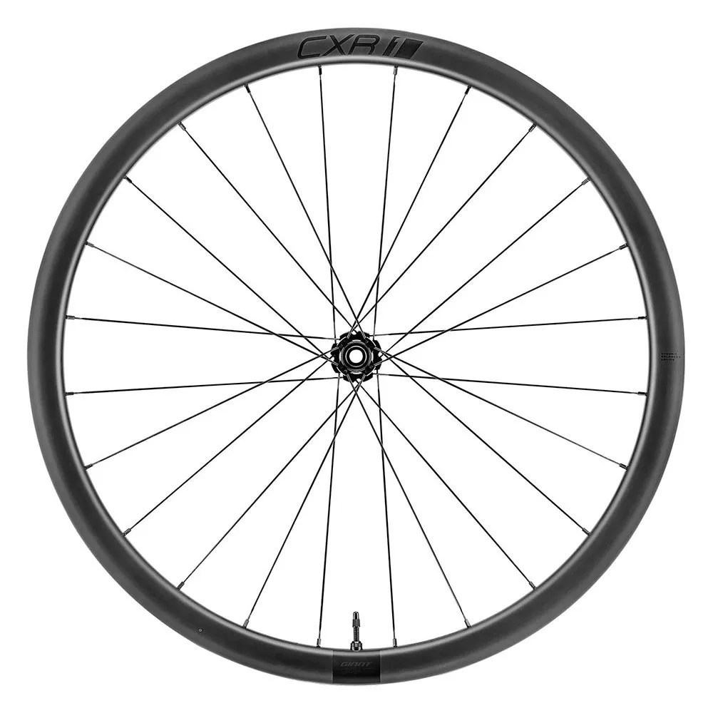 Giant Cxr 1 Disc Tubeless Gravel-vorderrad, Black, 12 x 100mm Giant Cxr 1 Disc Tubeless Gravel-vorderrad, Black, 12 x 100mm