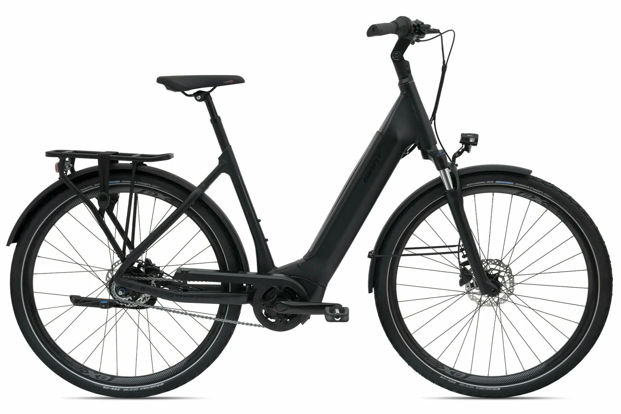Giant DailyTour E+ 2 RT [RC Dash] Black Matt-Gloss 28" 500 Wh Wave