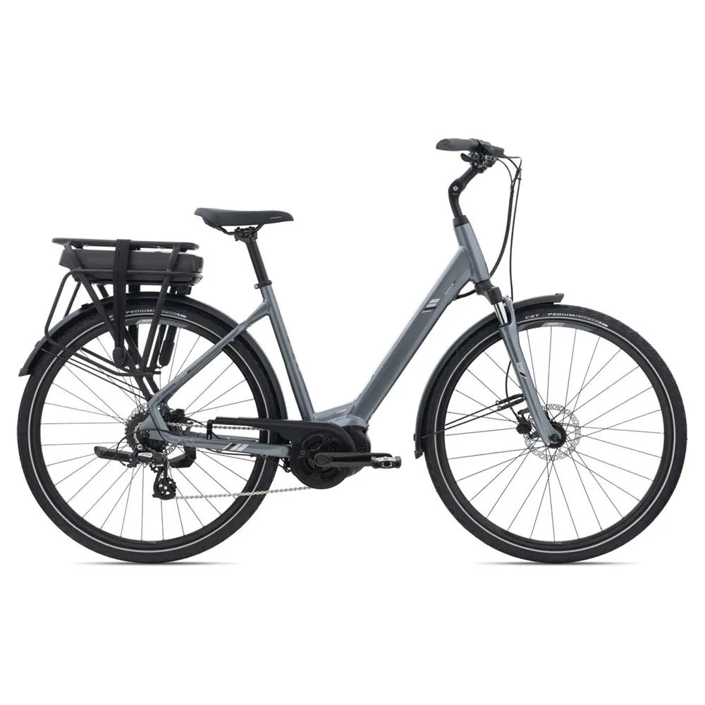 Giant Entour E+ 3 Lds Elektrofahrrad, Metallic gray, S, 400Wh