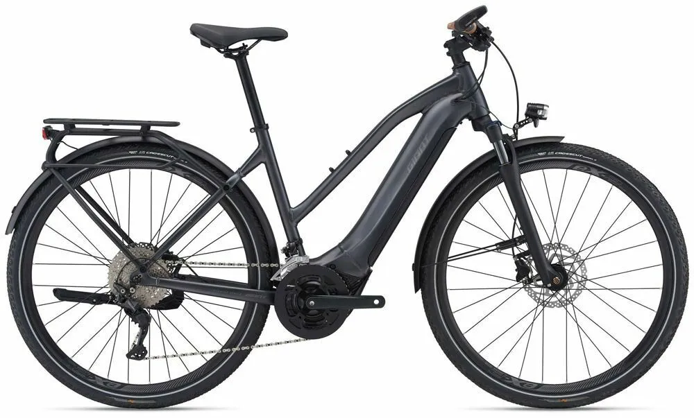Giant Explore E+ 1 STA [RC Dash] gunmetal black matt-gloss 28" 625 Wh Trapez, Hersteller-gunmetal black matt-gloss, S
