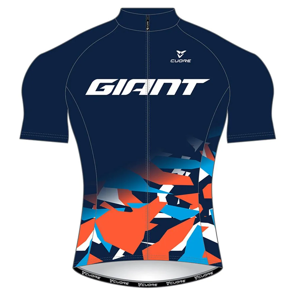 Giant Gravel Kurzarm-radtrikot, Blue / orange, M Giant Gravel Kurzarm-radtrikot, Blue / orange, M