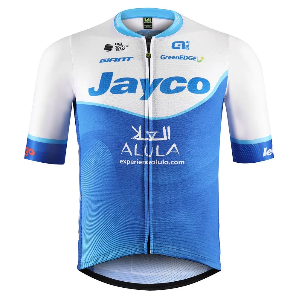 Giant Jayco Alula Pro Replica Kurzarm-radtrikot Giant Jayco Alula Pro Replica Kurzarm-radtrikot