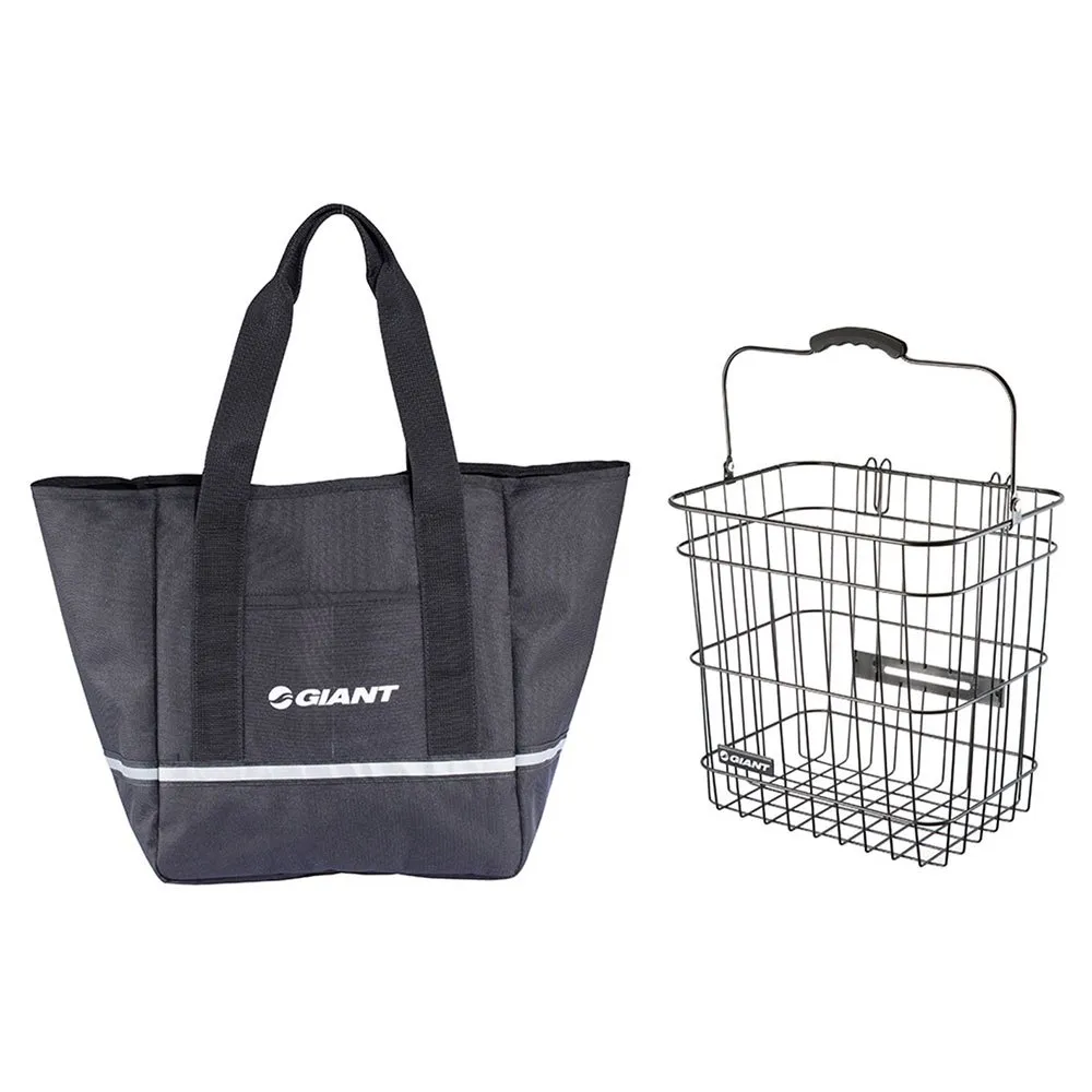 Giant Metro Korb, Silver / black, One Size Giant Metro Korb, Silver / black, One Size