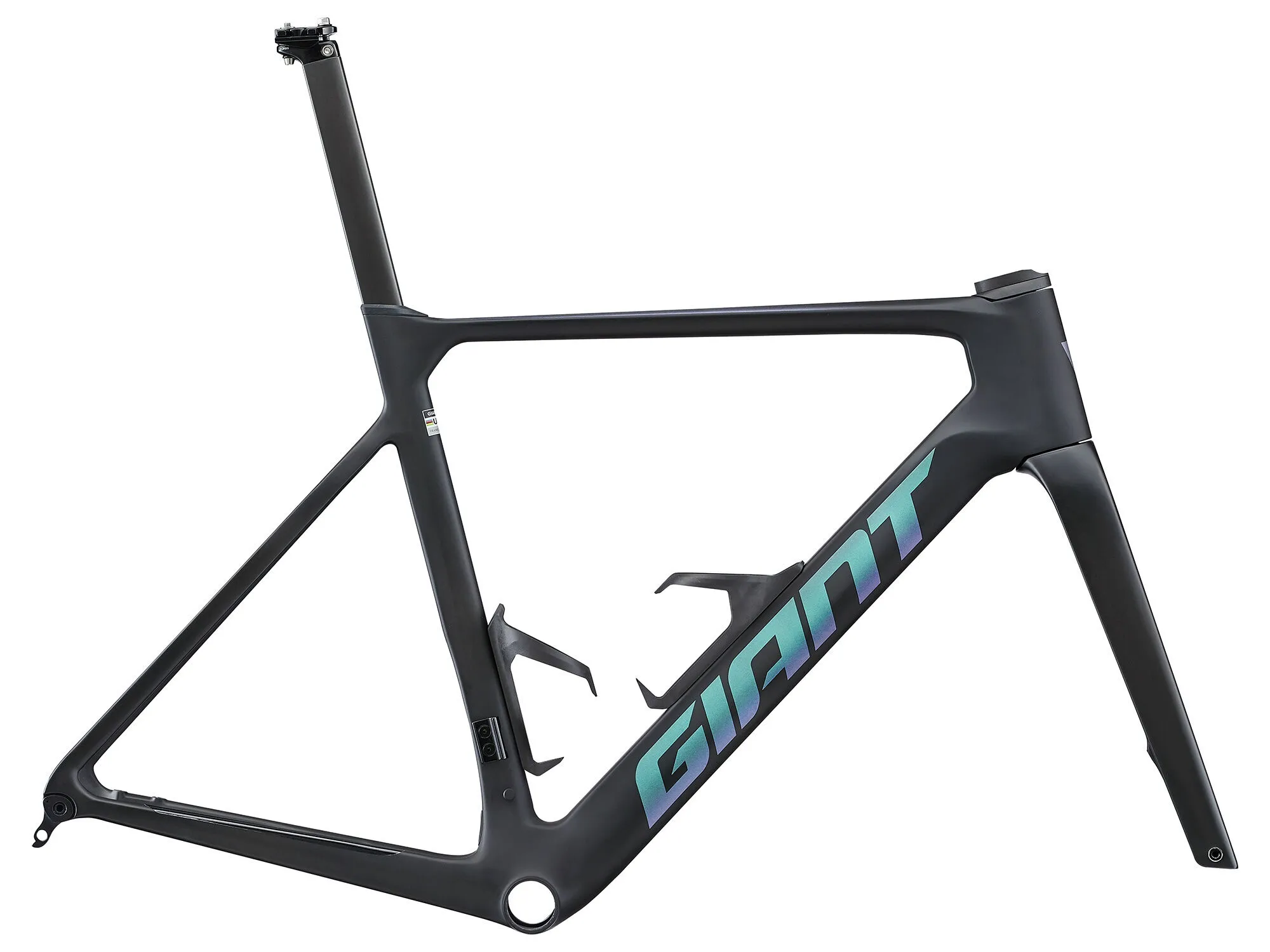 Giant Propel Advanced Pro Rahmenset Phantom Green/Digital Blurple/Carbon Diamant Giant Propel Advanced Pro Rahmenset Phantom Green/Digital Blurple/Carbon Diamant