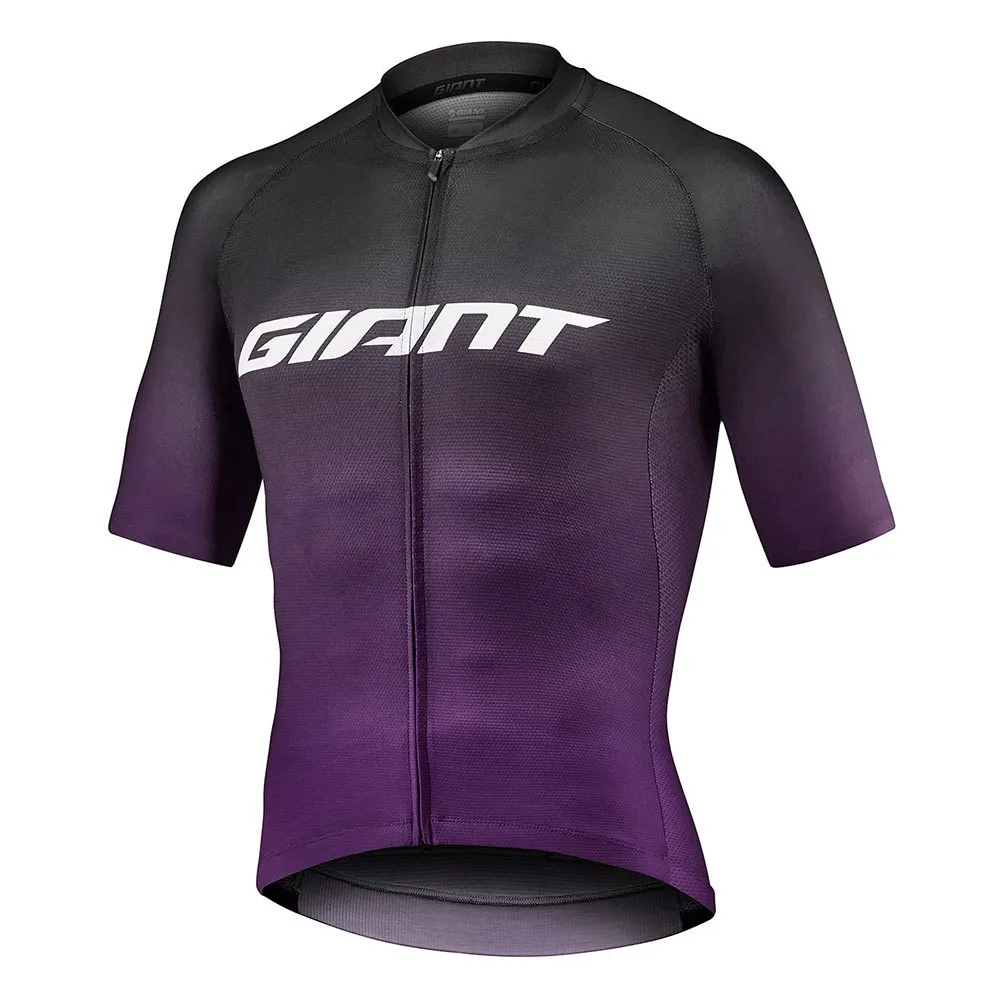 Giant Race Day Kurzarm-radtrikot, Black / purple Giant Race Day Kurzarm-radtrikot, Black / purple
