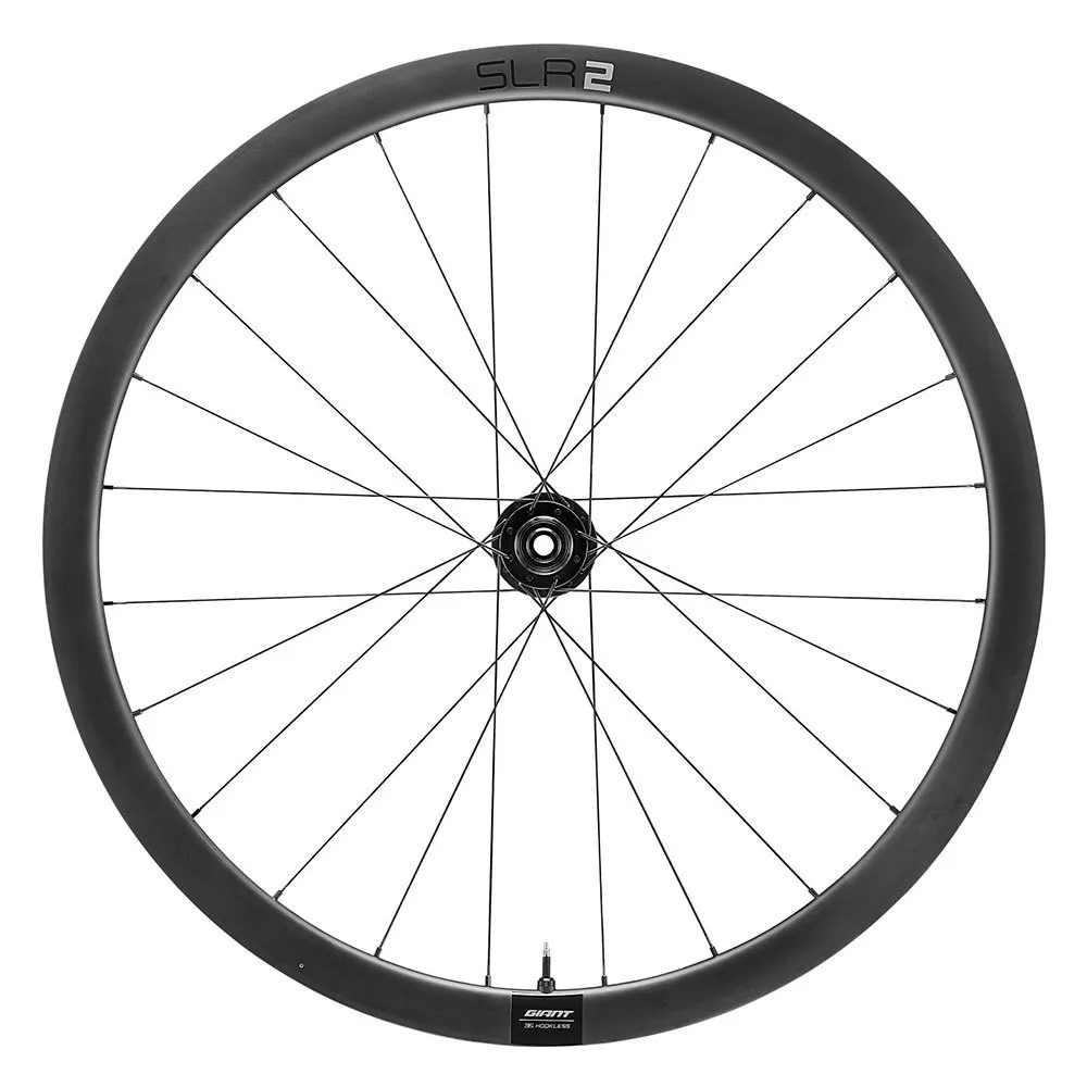 Giant Slr 2 36 Disc Tubeless Rennrad-vorderrad, Black, 12 x 100mm Giant Slr 2 36 Disc Tubeless Rennrad-vorderrad, Black, 12 x 100mm
