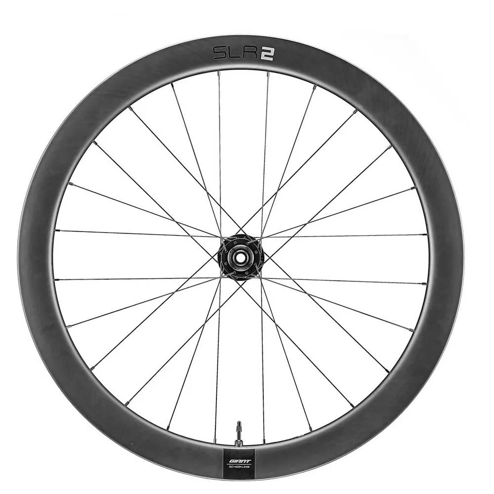 Giant Slr 2 Cl Disc Tubeless Hookless Rennrad-vorderrad, Black, 12 x 100mm Giant Slr 2 Cl Disc Tubeless Hookless Rennrad-vorderrad, Black, 12 x 100mm