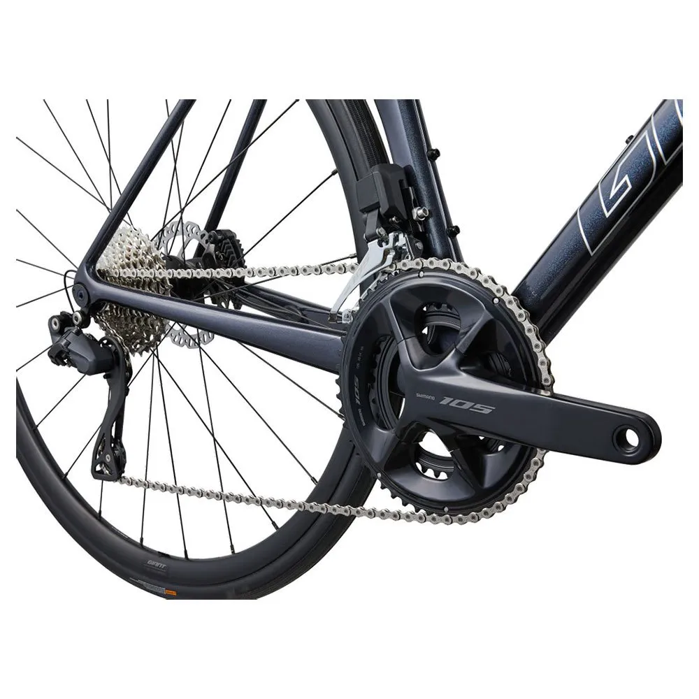 Giant Tcr Advanced 1+ Disc-pro Compact 105 Di2 2023 Rennrad, Cold night Giant Tcr Advanced 1+ Disc-pro Compact 105 Di2 2023 Rennrad, Cold night