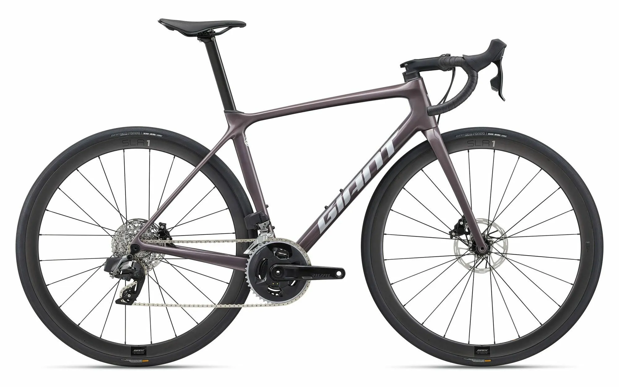 Giant TCR Advanced Pro 1 AR Charcoal Plum 28" Diamant, Violett Giant TCR Advanced Pro 1 AR Charcoal Plum 28" Diamant, Violett