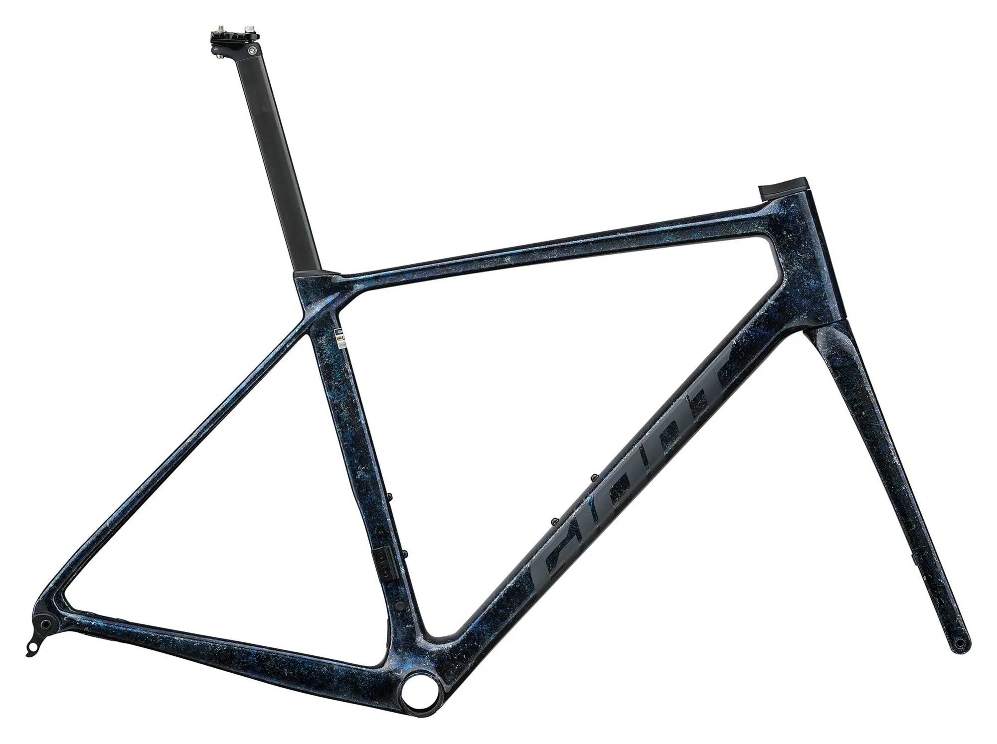 Giant TCR Advanced Pro Rahmenset rainstorm Diamant, Dunkelblau, L Giant TCR Advanced Pro Rahmenset rainstorm Diamant, Dunkelblau, L