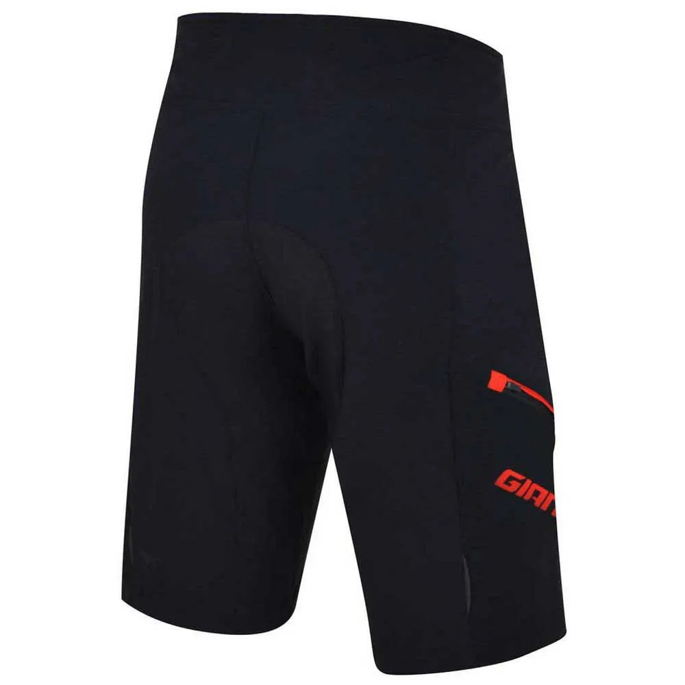 Giant Trail Volcano Mtb Kurze Hose, Black / red Giant Trail Volcano Mtb Kurze Hose, Black / red