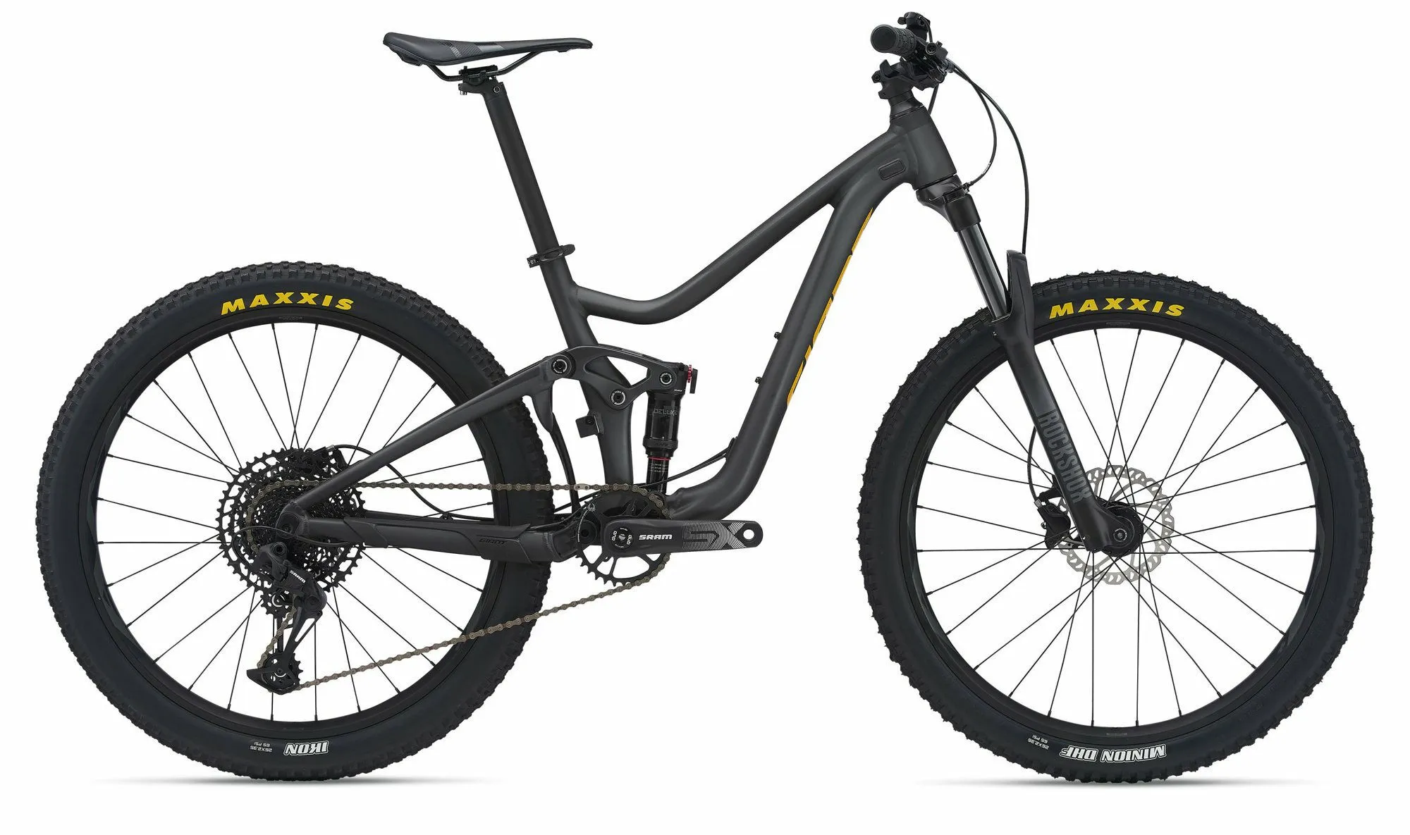 Giant Trance jr. Gunmetal Black Matt-Gloss 26" Diamant, Hersteller-gunmetal black matt-gloss, 38cm Giant Trance jr. Gunmetal Black Matt-Gloss 26" Diamant, Hersteller-gunmetal black matt-gloss, 38cm
