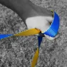 GIBBON Slacklines Flow Line Treewear Slackline, Blue, 25m