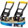 GIBBON Slacklines Flow Line Treewear Slackline, Blue, 25m