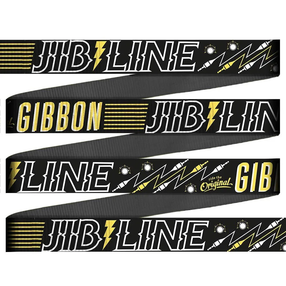 GIBBON Slacklines Jib Line Treewear Slackline, Black, One Size GIBBON Slacklines Jib Line Treewear Slackline, Black, One Size