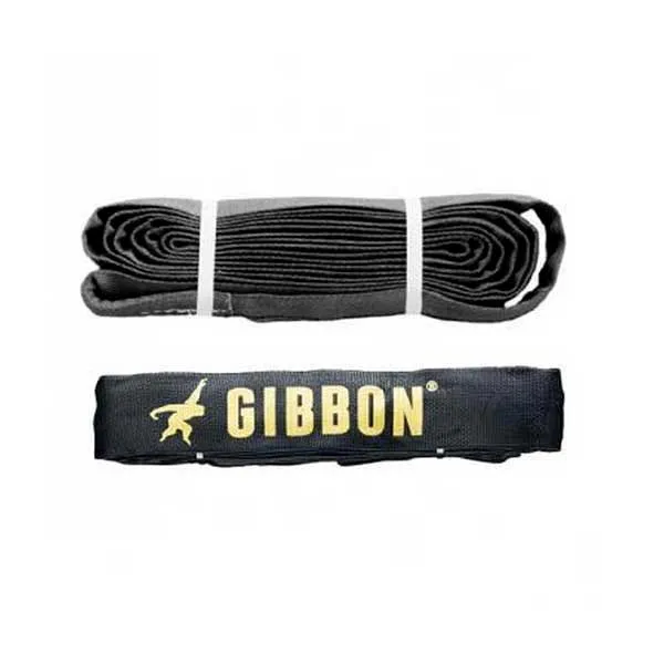 GIBBON Slacklines Tubular Bandschlinge, Black, 3m GIBBON Slacklines Tubular Bandschlinge, Black, 3m