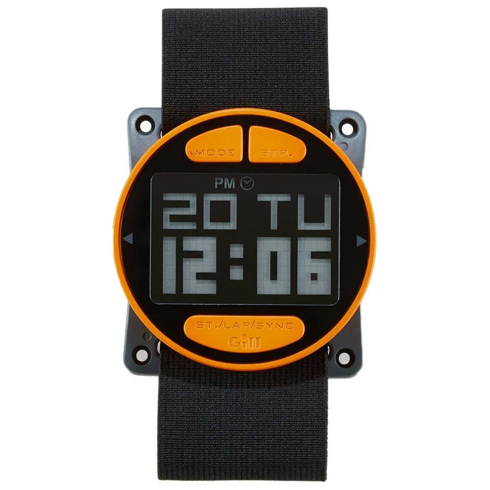 GILL Stealth Timer Uhr, Black / orange GILL Stealth Timer Uhr, Black / orange