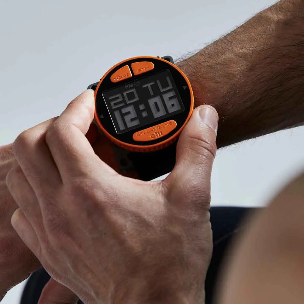GILL Stealth Timer Uhr, Black / orange GILL Stealth Timer Uhr, Black / orange