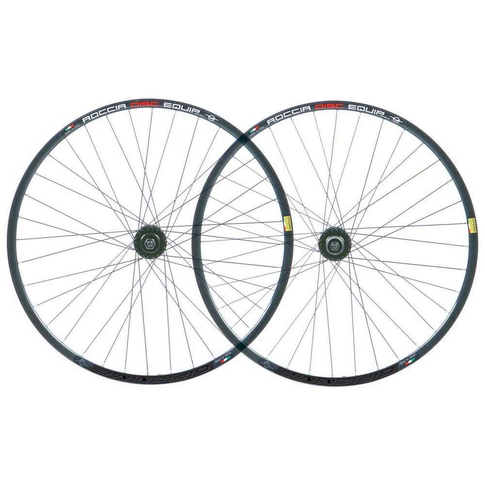 Gipiemme Equipe Roccia 26´´ Cl Disc Mtb-laufradsatz, Black, 9 x 100 / 9 x 135mm, Shimano/Sram HG Gipiemme Equipe Roccia 26´´ Cl Disc Mtb-laufradsatz, Black, 9 x 100 / 9 x 135mm, Shimano/Sram HG