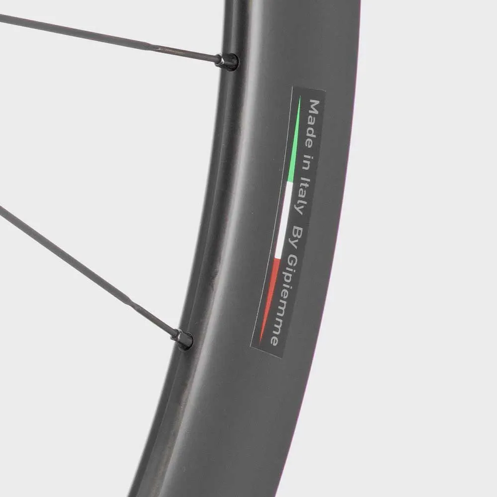 Gipiemme Gpm H40 Carbon V-brake Tubeless Rennrad Laufradsatz Gipiemme Gpm H40 Carbon V-brake Tubeless Rennrad Laufradsatz