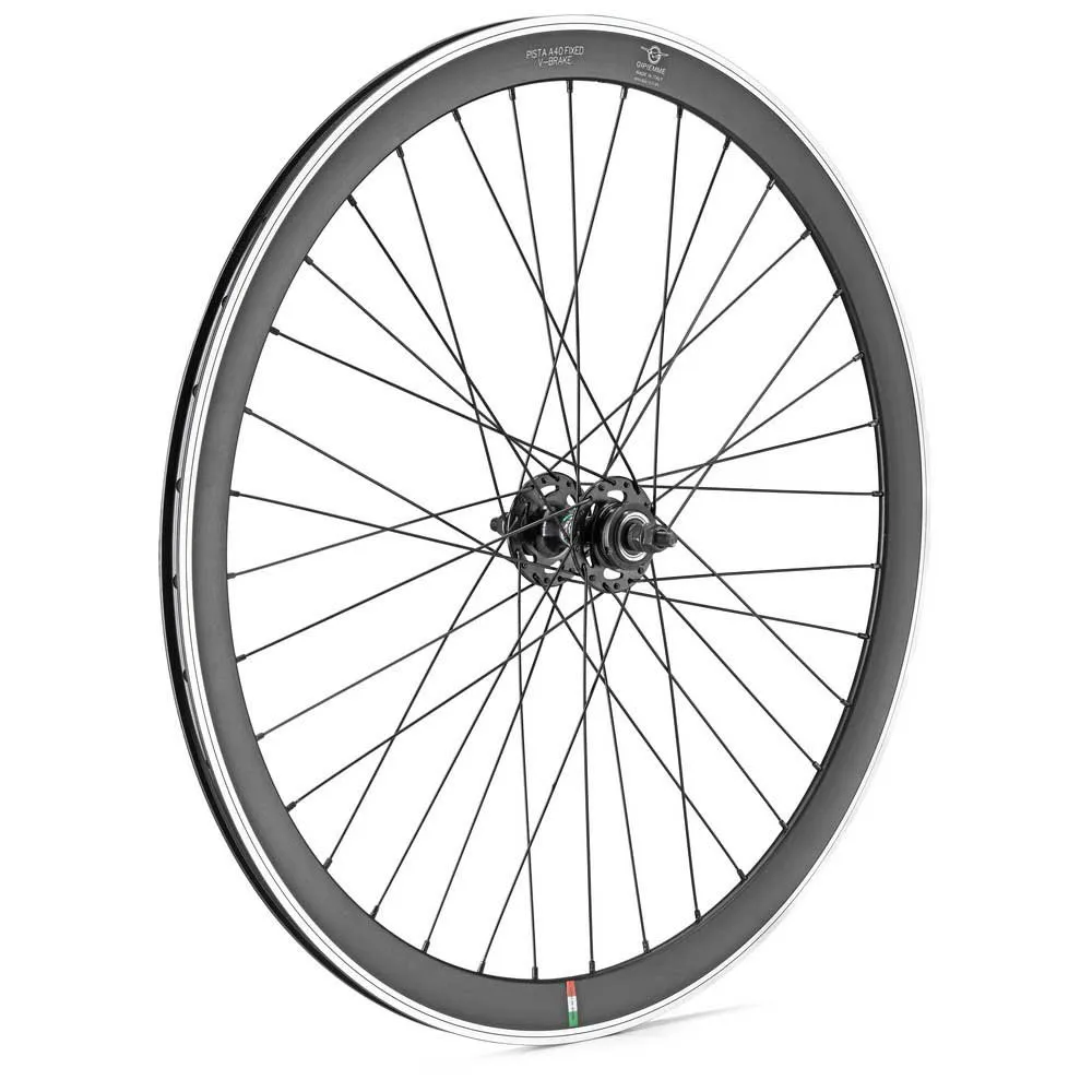 Gipiemme Pista A40 Laufradsatz, Black, 9 x 100 / 9 x 120mm, 1s Gipiemme Pista A40 Laufradsatz, Black, 9 x 100 / 9 x 120mm, 1s