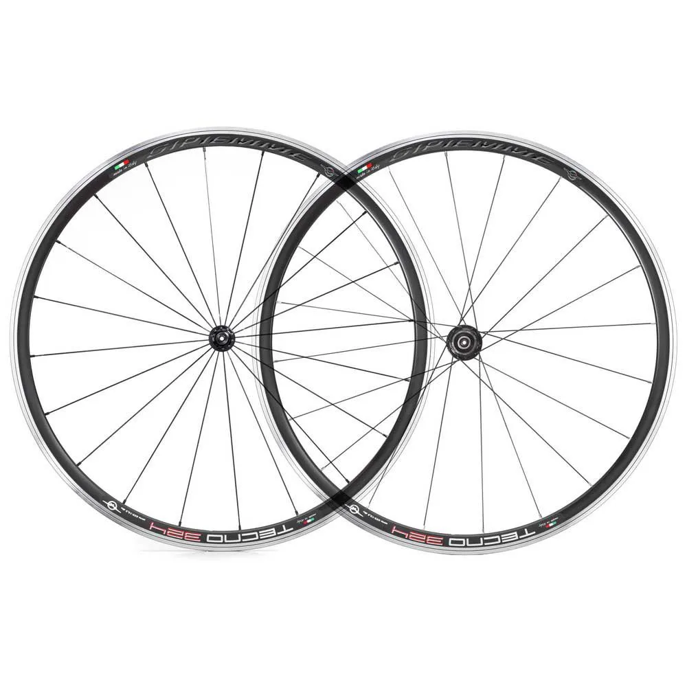 Gipiemme Tecno 324 Rennrad Laufradsatz, Black, 9 x 100 / 9 x 130mm, Shimano/Sram HG Gipiemme Tecno 324 Rennrad Laufradsatz, Black, 9 x 100 / 9 x 130mm, Shimano/Sram HG