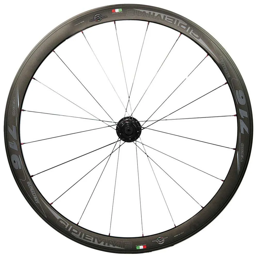 Gipiemme Tecno 716 Hard Anodize Rennrad Laufradsatz Gipiemme Tecno 716 Hard Anodize Rennrad Laufradsatz
