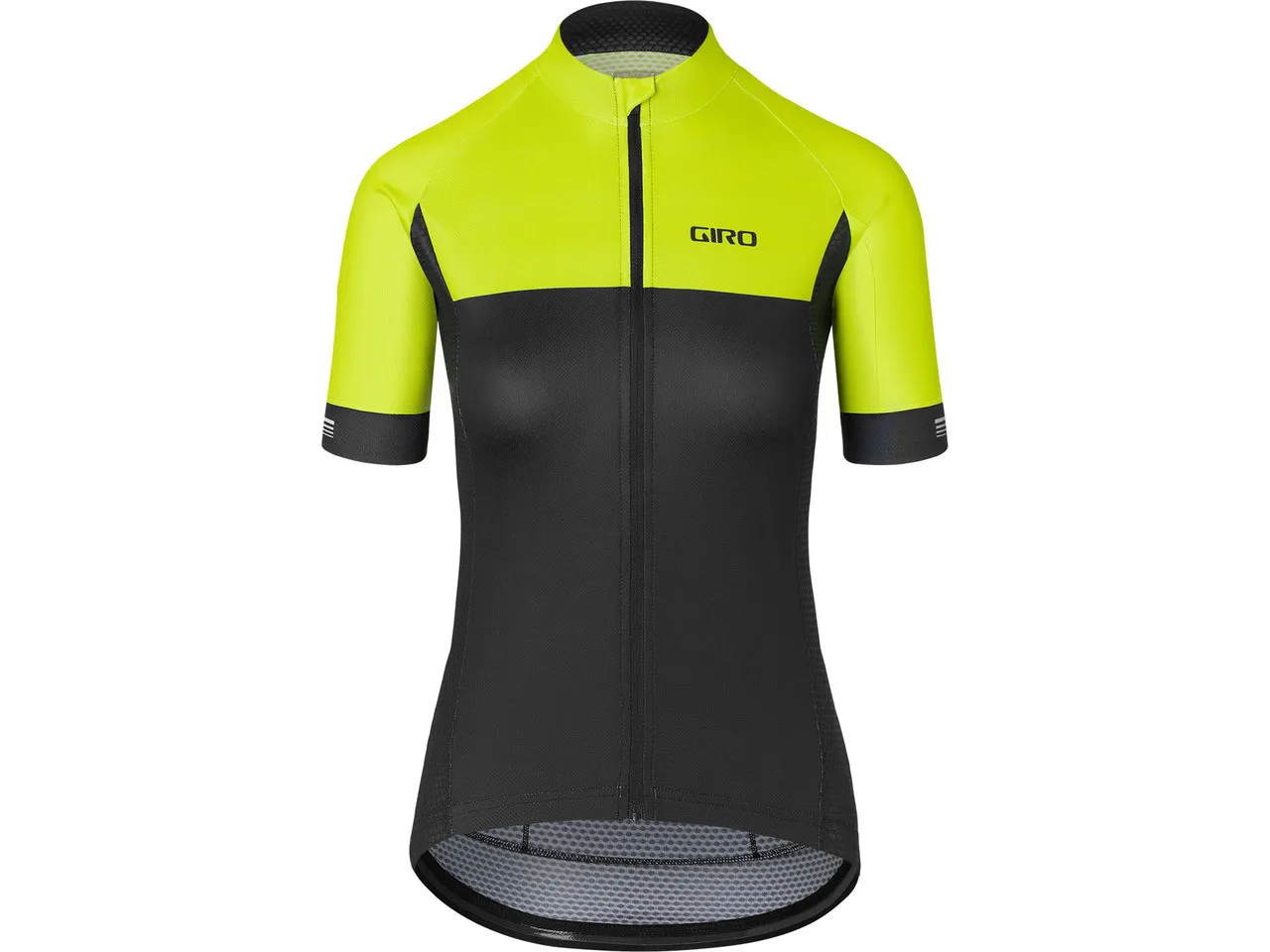 Giro Chrono Damen Trikot, Gelb/schwarz Giro Chrono Damen Trikot, Gelb/schwarz