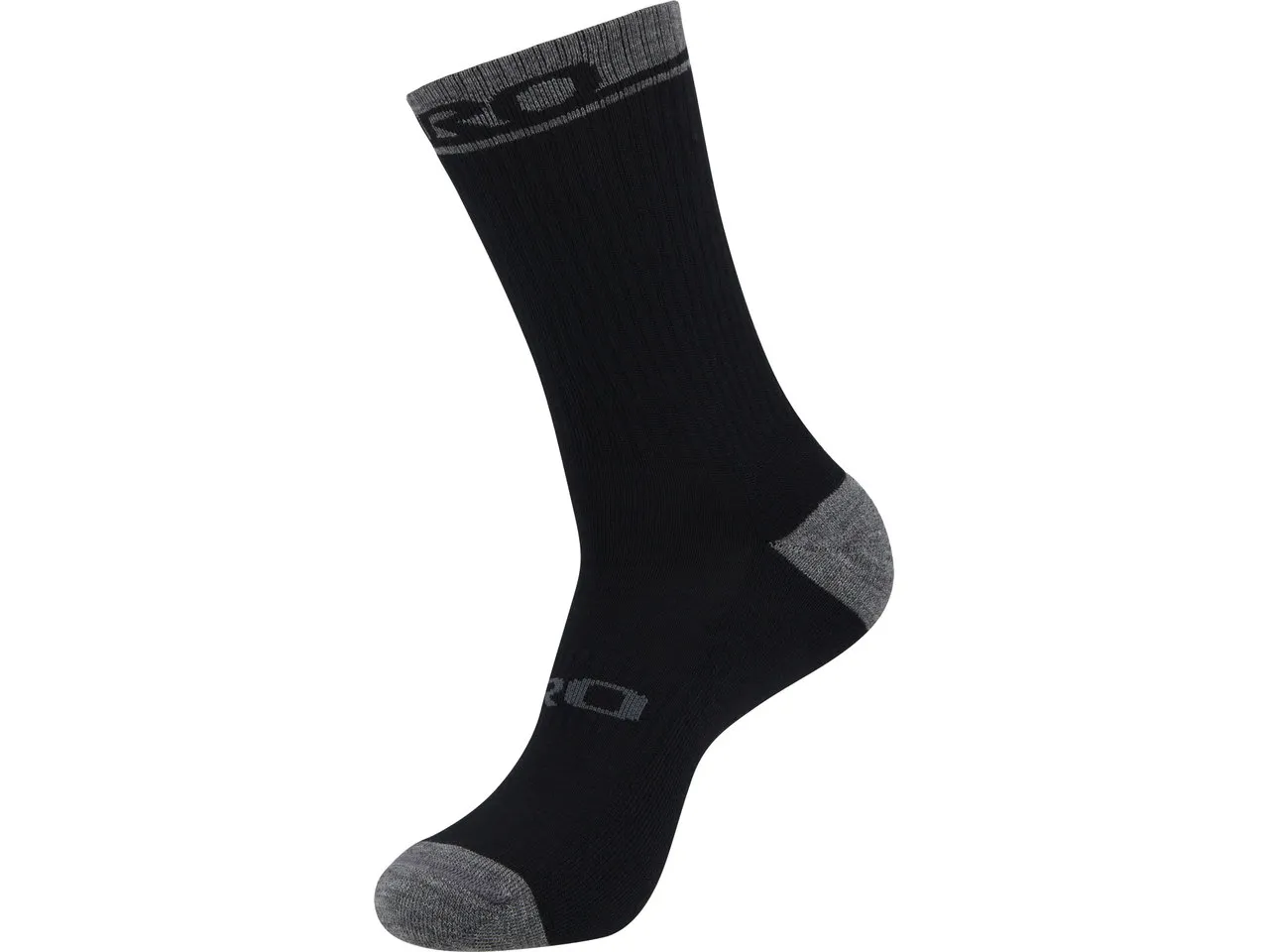 Giro Winter Merino Wool Socken, Schwarz Giro Winter Merino Wool Socken, Schwarz