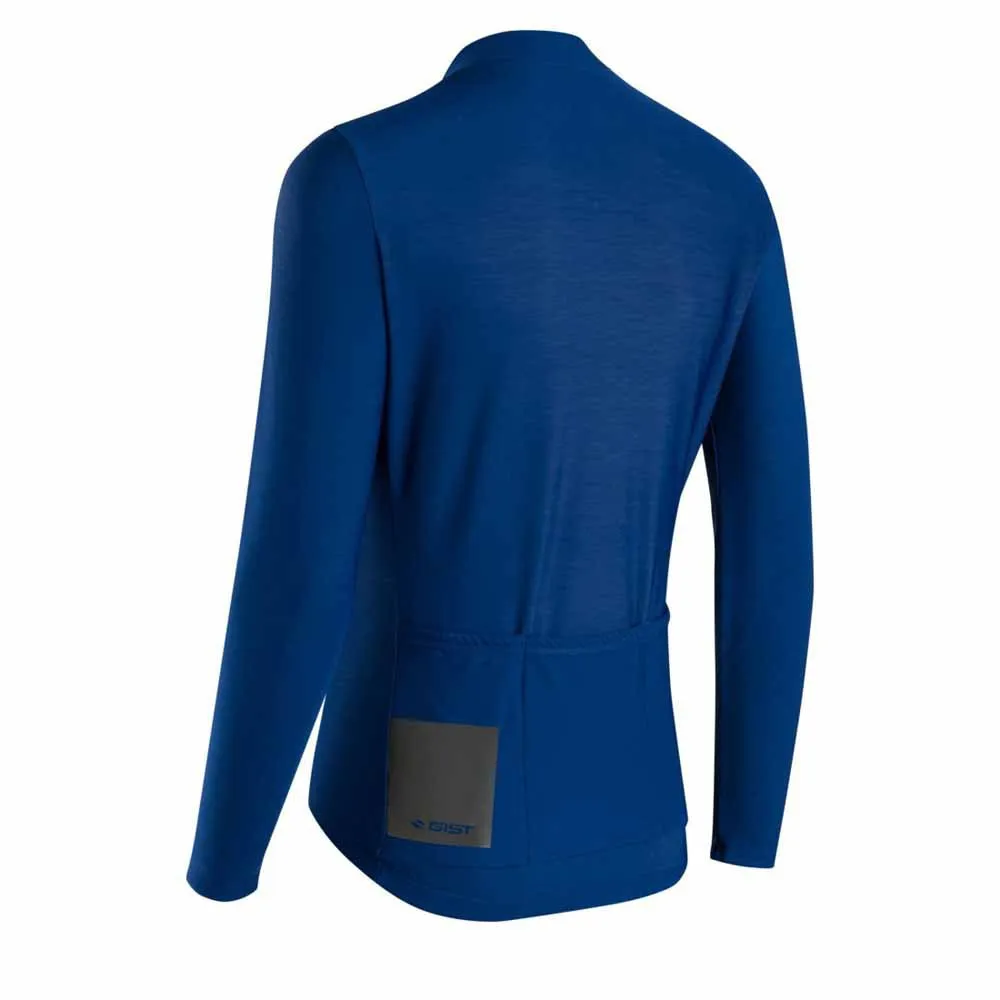 Gist Invernale Winter Langarm-trikot, Blue Gist Invernale Winter Langarm-trikot, Blue