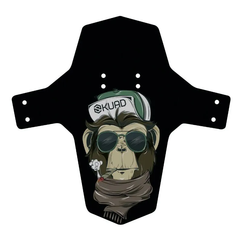 Gist MTB-Frontschutzblech Skuad Guard Monkey Unisex, schwarz, TU Gist MTB-Frontschutzblech Skuad Guard Monkey Unisex, schwarz, TU