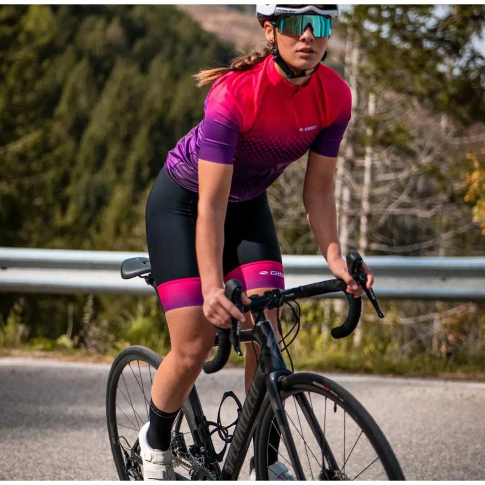 Gist Pois Radhose, Black / pink Gist Pois Radhose, Black / pink