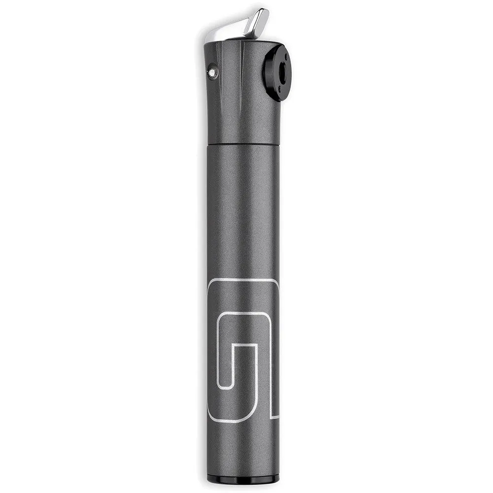 Giyo Gm-04lt Mini-pumpe, Grey titanium, 127mm / 120psi Giyo Gm-04lt Mini-pumpe, Grey titanium, 127mm / 120psi