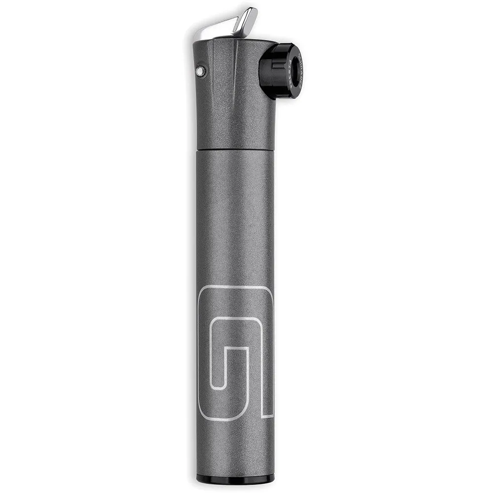 Giyo Gm-43lt Mini-pumpe, Grey titanium, 127mm / 80psi Giyo Gm-43lt Mini-pumpe, Grey titanium, 127mm / 80psi