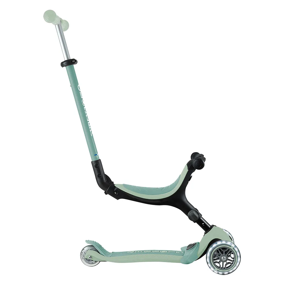 Globber Go Up Öko-roller Mit Aktiven Lichtern