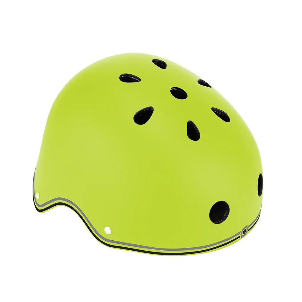 Globber Primo Lights Junior-helm, Lime green Globber Primo Lights Junior-helm, Lime green