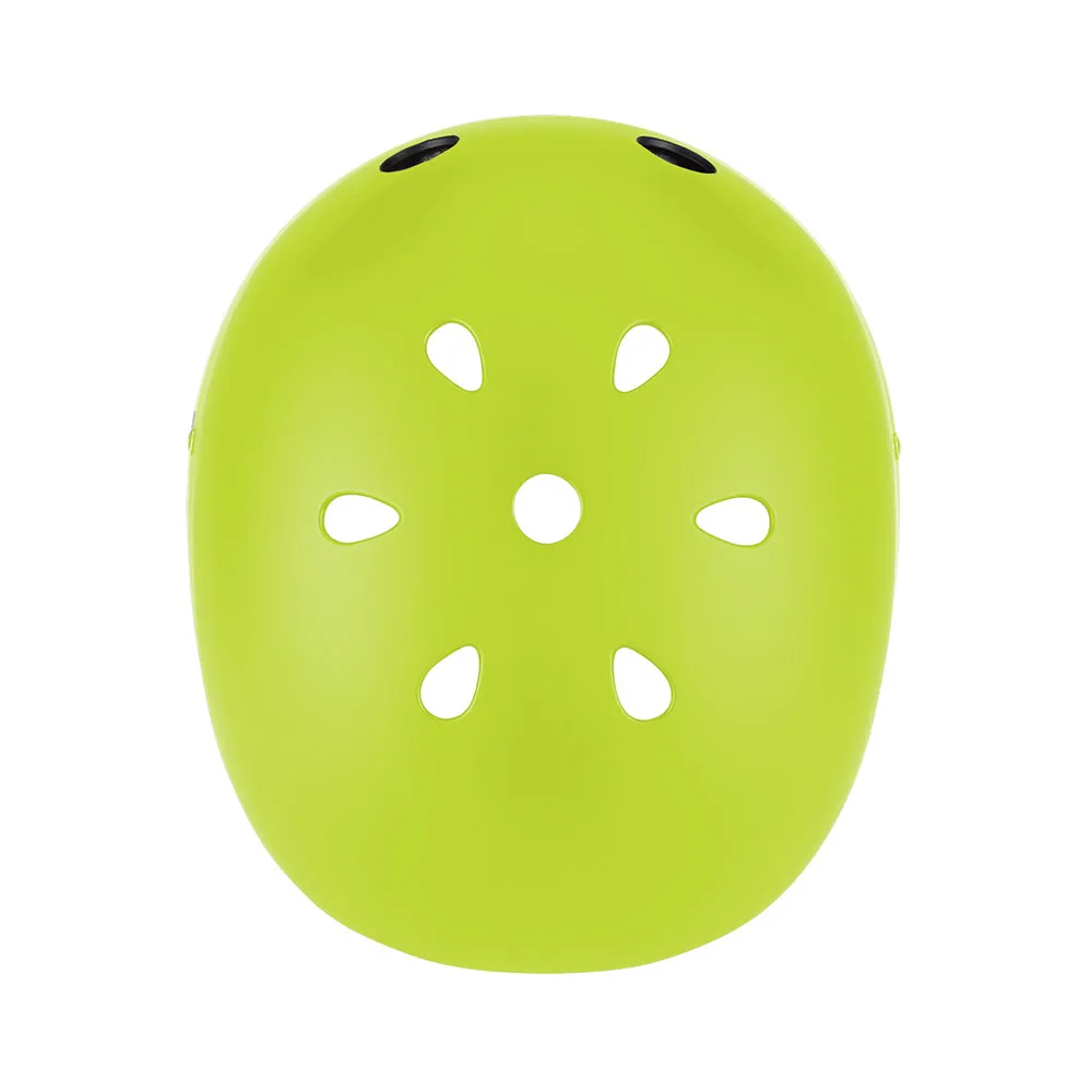 Globber Primo Lights Junior-helm, Lime green Globber Primo Lights Junior-helm, Lime green