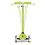 Globber Primo Lights Tretroller, Lime green, One Size