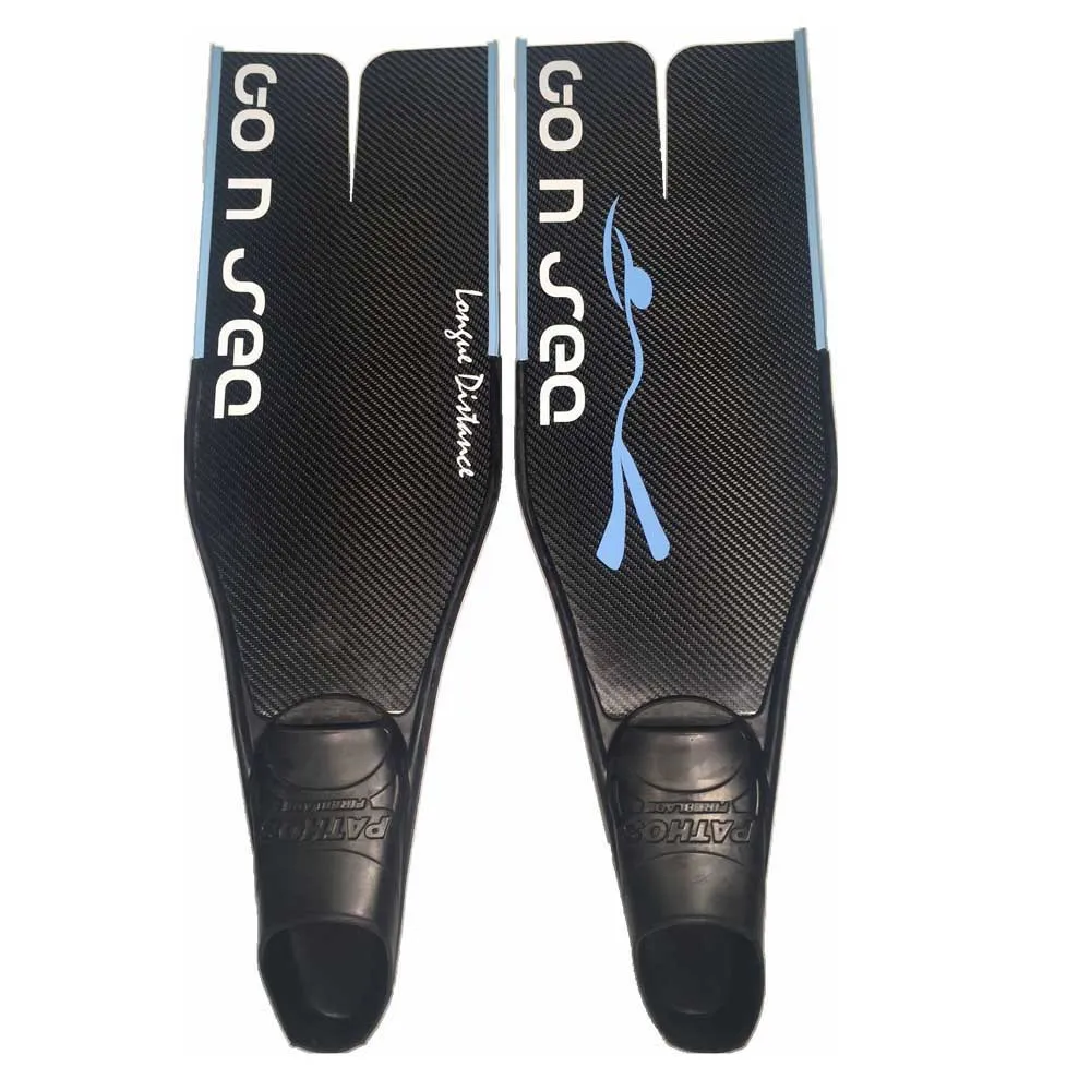 Go N Sea Long Distance Carbon Soft Flossen, Black Go N Sea Long Distance Carbon Soft Flossen, Black